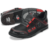 Dexter Mens THE 9 Stryker BOA Black / Red Bowling Shoes - BowlersParadise.com