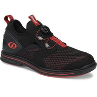 Dexter Mens DexLite Pro BOA Black/Red Left Hand Bowling Shoes