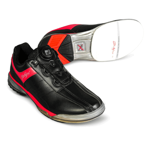 KR Strikeforce TPU Revival FT Black/Red Right Hand Performance Mens Bowling Shoes - BowlersParadise.com