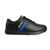ELITE Men's Basic Black/Royal Athletic Lace Up Bowling Shoes with Universal Sliding Soles for Right or Left Handed Bowlers - BowlersParadise.com