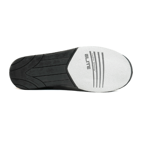 ELITE Men's Basic Black/Royal Athletic Lace Up Bowling Shoes with Universal Sliding Soles for Right or Left Handed Bowlers - BowlersParadise.com