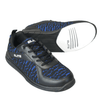 ELITE Men's Pinnacle Black/Royal Athletic Lace Up Bowling Shoes with Universal Sliding Soles for Right or Left Handed Bowlers - BowlersParadise.com