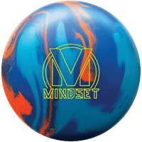 Brunswick Mindset Bowling Ball Orange/ Sky/ Royal Blue - BowlersParadise.com