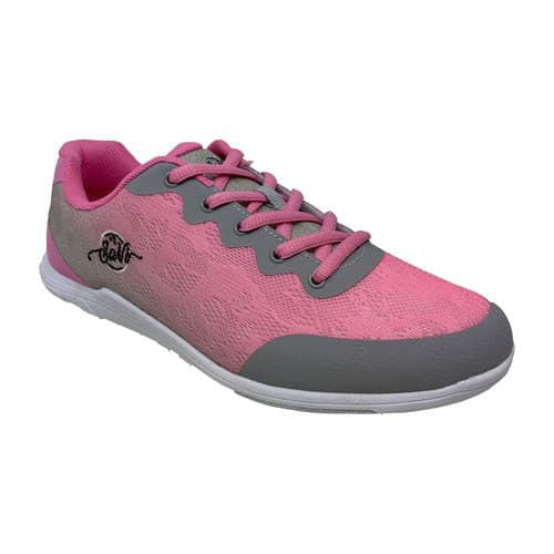 SaVi Women's Savannah Pink Grey Bowling Shoes - BowlersParadise.com