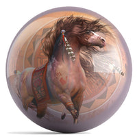 OnTheBallBowling Spirit Warrior Horse Bowling Ball