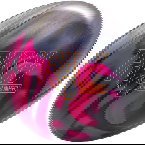Hammer Raw Pearl Purple/Pink/Silver Bowling Ball - BowlersParadise.com