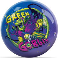 OnTheBallBowling Spider Man Green Goblin Characters Undrilled Bowling Ball