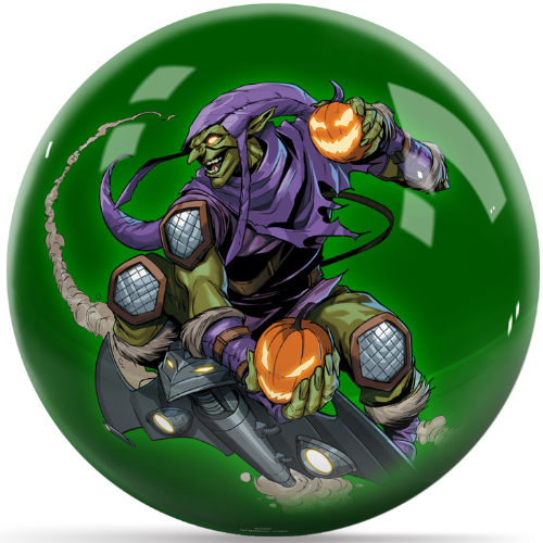 OnTheBallBowling Spider Man Green Goblin Icon Undrilled Bowling Ball