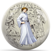 OnTheBallBowling Star Wars Princess Leia Bowling Ball