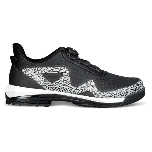 KR Strikeforce TPC The Gladiator Black/Stone High Performance Mens Right Hand Bowling Shoes - BowlersParadise.com