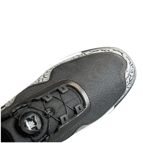 KR Strikeforce TPC The Gladiator Black/Stone High Performance Mens Right Hand Bowling Shoes - BowlersParadise.com
