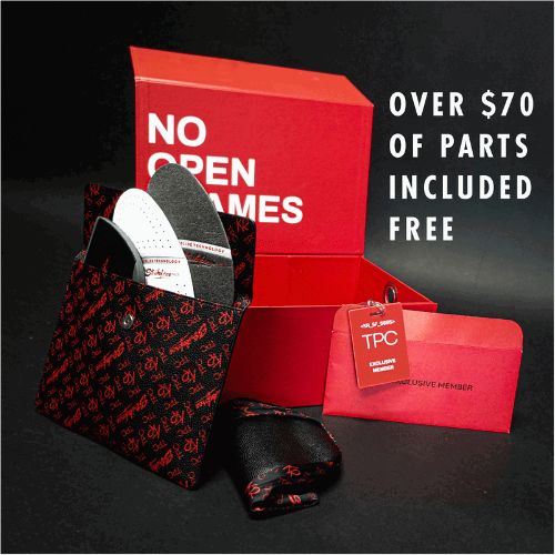 KR Strikeforce TPC The Gladiator Black/Stone High Performance Mens Right Hand Bowling Shoes - BowlersParadise.com