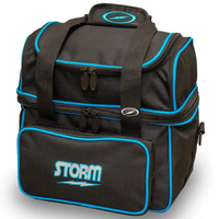 Storm 1 Ball Flip Tote Black/Electric Blue Bowling Bags