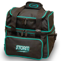 Storm 1 Ball Flip Tote Black/Seafoam Bowling Bags