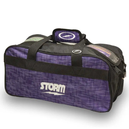Storm 2 Ball Tote Abstract Purple Bowling Bags