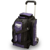Storm Rolling Thunder 2 Ball Roller Abstract Purple Bowling Bags