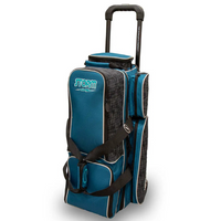 Storm Rolling Thunder 3 Ball Roller Steel Blue Bowling Bags