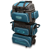 Storm Rolling Thunder 6 Ball Roller Steel Blue Bowling Bags