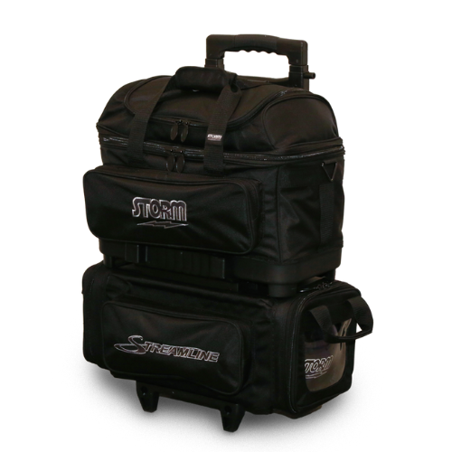 Storm 4 Ball Streamline Roller Carbon/black Bowling Bag