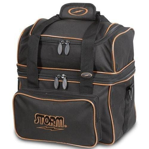 Storm 1 Ball Flip Tote Black Gold - BowlersParadise.com