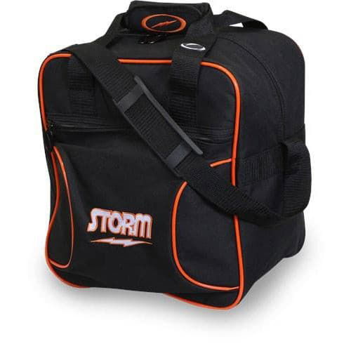 Storm 1 Ball Solo Black Orange Bowling Bag - BowlersParadise.com