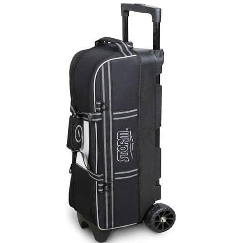 Storm 3 Ball In-line Roller Black Bowling Bag - BowlersParadise.com