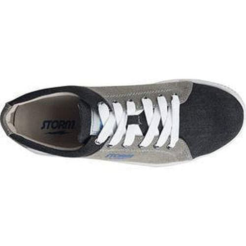 Storm Mens Gust Grey Black Blue Bowling Shoes - BowlersParadise.com