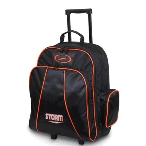 Storm Rascal 1 Ball Roller Black Orange Bowling Bag - BowlersParadise.com