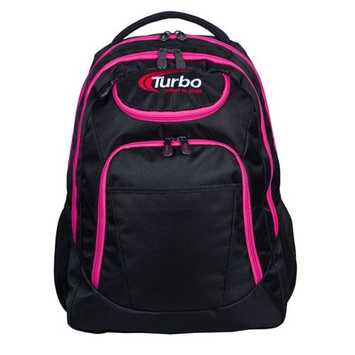 Turbo Shuttle Black/Pink Bowling Backpack