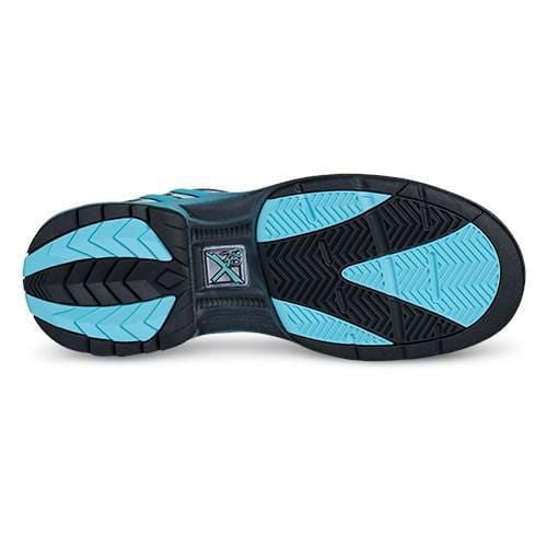 KR Strikeforce Womens Starr White/Black/Teal Right Hand Wide Width Bowling Shoes - BowlersParadise.com