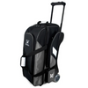 Tenth Frame Deluxe Triple Roller Grey Bowling Bags