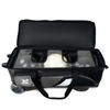 Tenth Frame Deluxe Triple Roller Grey Bowling Bags