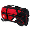 Tenth Frame Deluxe Triple Roller Red Bowling Bags