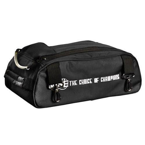 Vise 2 Ball Add-On Shoe Bag Black Bowling Bag - BowlersParadise.com