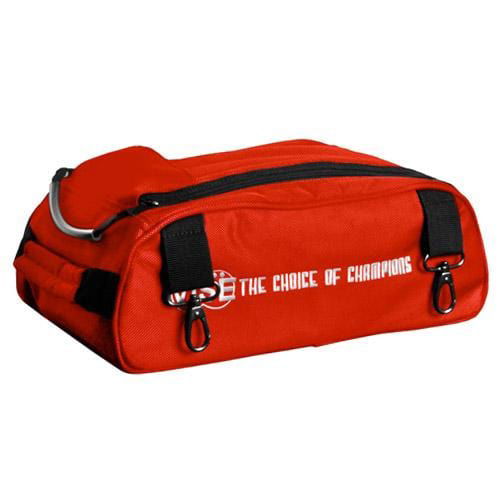 Vise 2 Ball Add-On Shoe Bag Red Bowling Bag - BowlersParadise.com