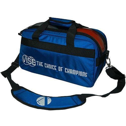 Vise 2 Ball Clear Top Tote Blue - BowlersParadise.com