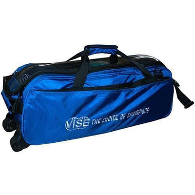 Vise  Clear Top 3 Ball Tote Blue Bowling Bag - BowlersParadise.com