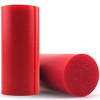 Vise Vinyl Thumb Bowling Solid Red - BowlersParadise.com