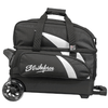 KR Strikeforce Cruiser Double Roller Bowling Bag Black/White - BowlersParadise.com