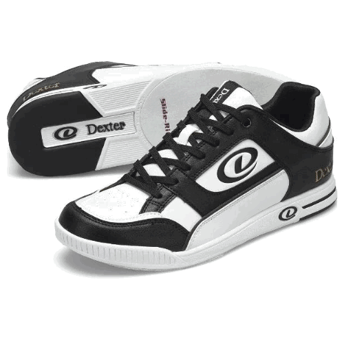Dexter Unisex Royal Black/White Bowling Shoes Info