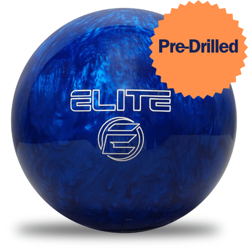 PRE-DRILLED ELITE Star Blue Pearl Bowling Ball