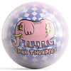 OnTheBallBowling Pink Thunder Bowling Ball by Dave Savage