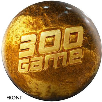 OnTheBallBowling 300 Game Gold Award Bowling Ball