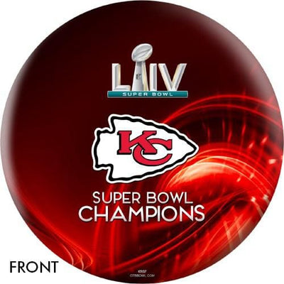 OnTheBallBowling 2020 Super Bowl 54 Champions Kansas City Chiefs Red Bowling Ball