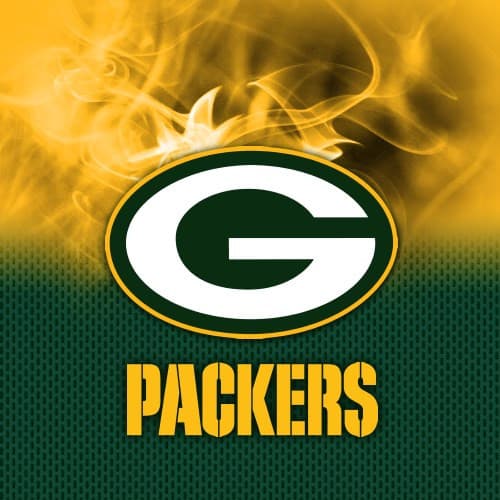 KR Strikeforce NFL on Fire Towel Green Bay Packers.