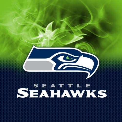 KR Strikeforce NFL on Fire Towel Seattle Seahawks.