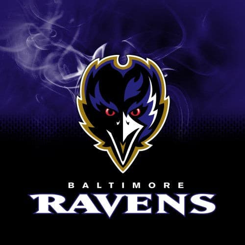 KR Strikeforce NFL on Fire Towel Baltimore Ravens.