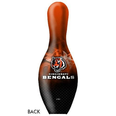 KR Strikeforce NFL on Fire Pin Cincinnati Bengals Bowling Pin