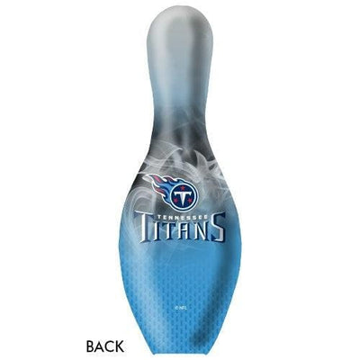 KR Strikeforce NFL on Fire Pin Tennessee Titans Bowling Pin