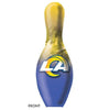 KR Strikeforce NFL on Fire Pin Los Angeles Rams Bowling Pin